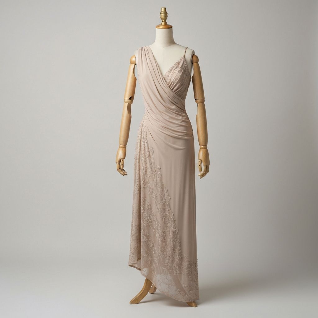 Silk Evening Gown